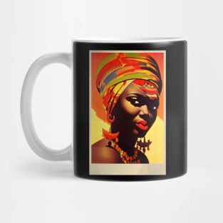 vintage travel of africa Mug